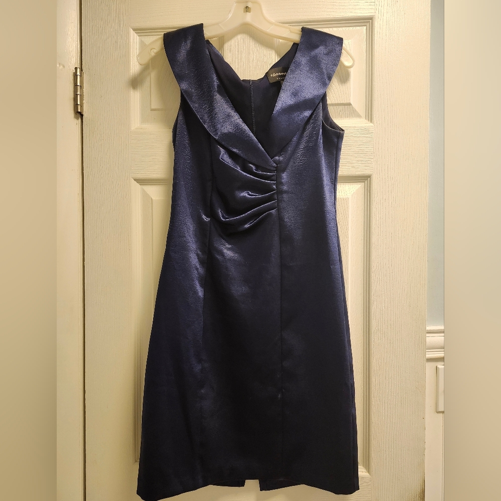 Navy Blue Cocktail Dress